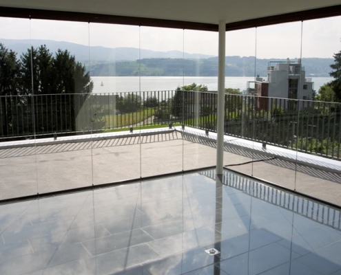 Easy Glass panoramic sliding panels